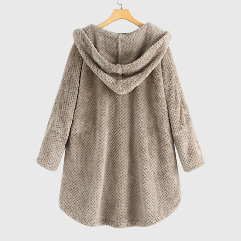 Women's Oversized Cardigan Longline Hooded Coat
