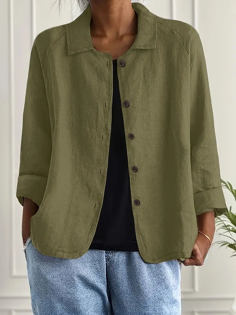 Women's Shirt Jacket - Olive