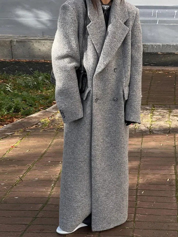 Women's Oversized Maxi Wool Coat