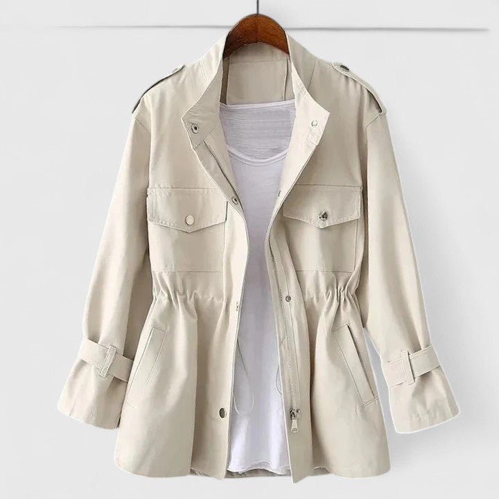 Women's Utility Jacket - Cream