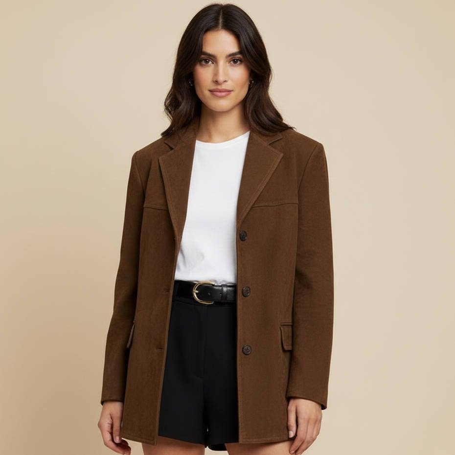 Women's Oversized Wool Blazer