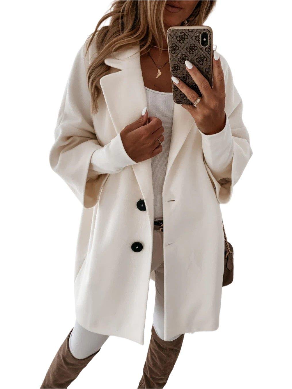 Women's Oversized Wool Coat