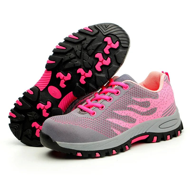 Women's Trail Knit Lace-Up Running Trainers