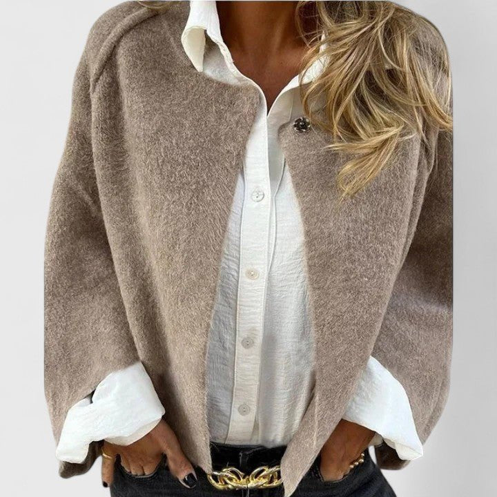 Women's Cropped Wool Jacket