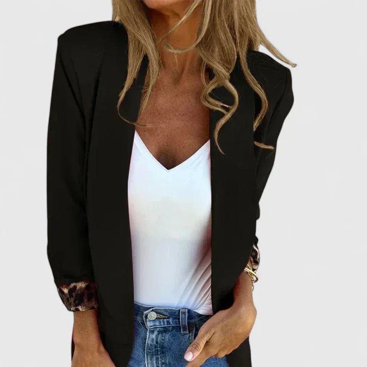 Women's Slim Blazer - Black