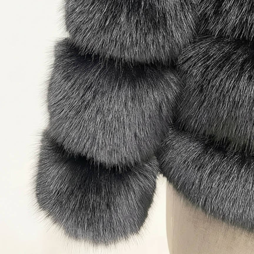Women's Faux Fur Cropped Jacket