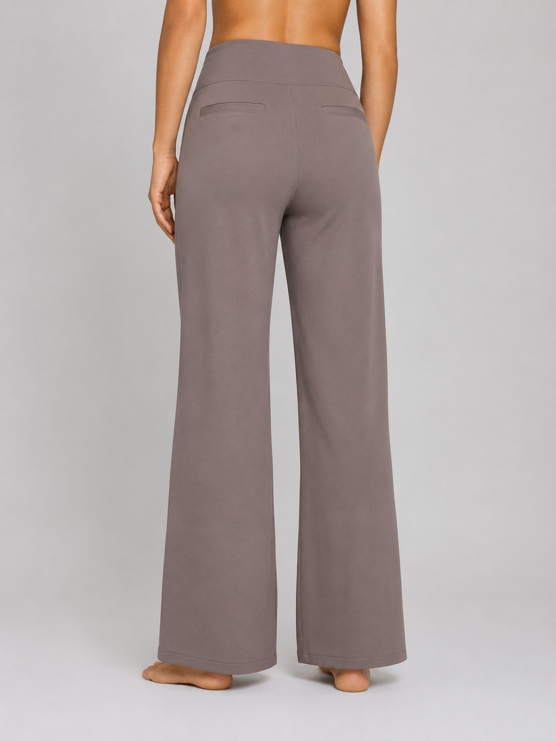 Women's High-Waisted Wide-Leg Trousers