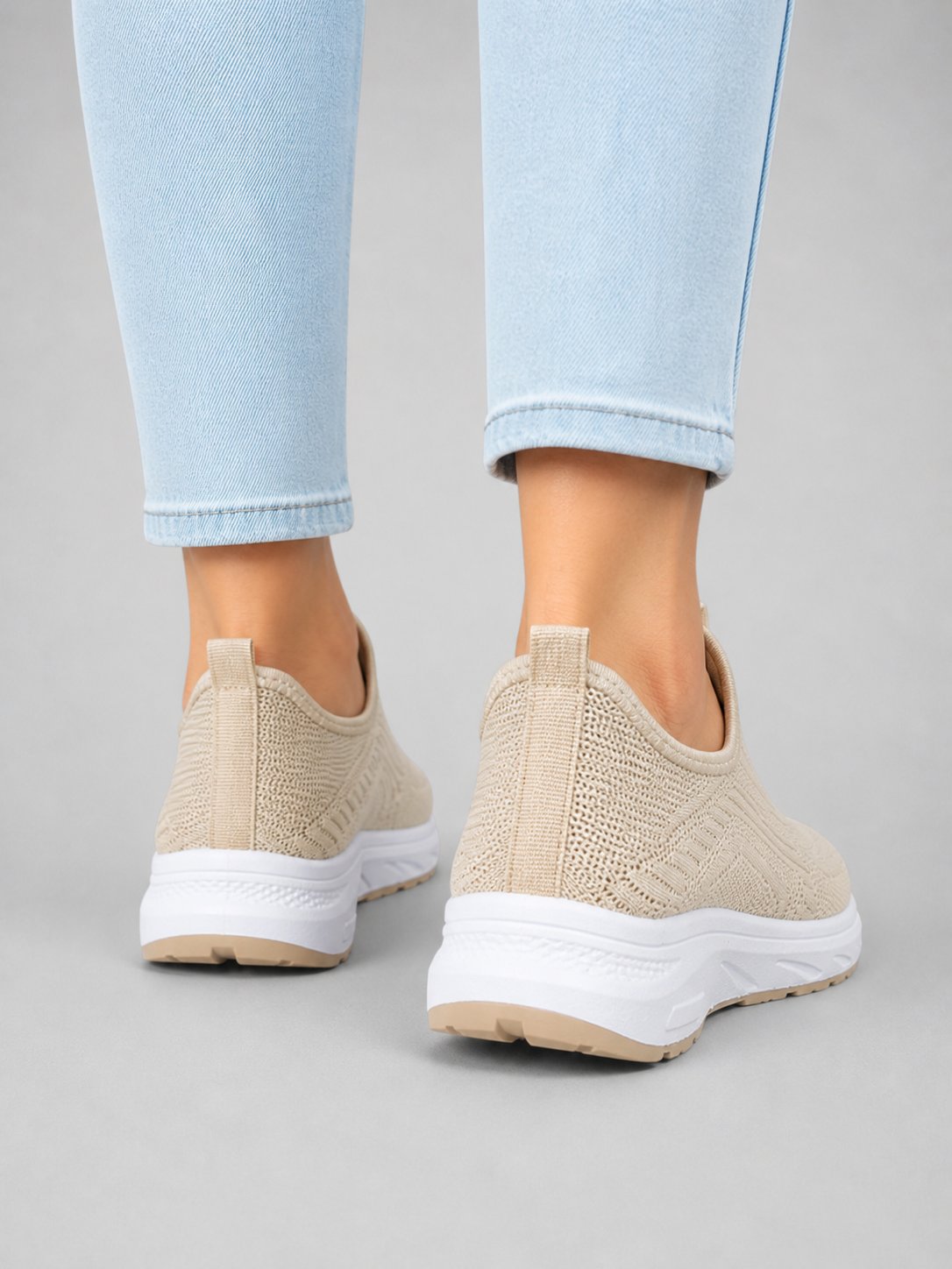 Women's Knit Slip-On Trainers