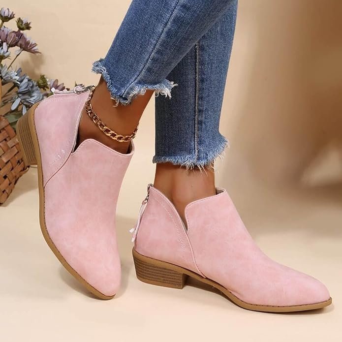 Women's Suede Ankle Booties