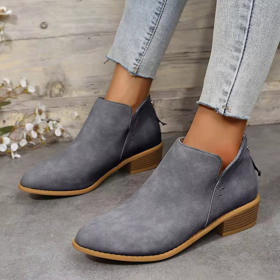 Women's Suede Ankle Booties
