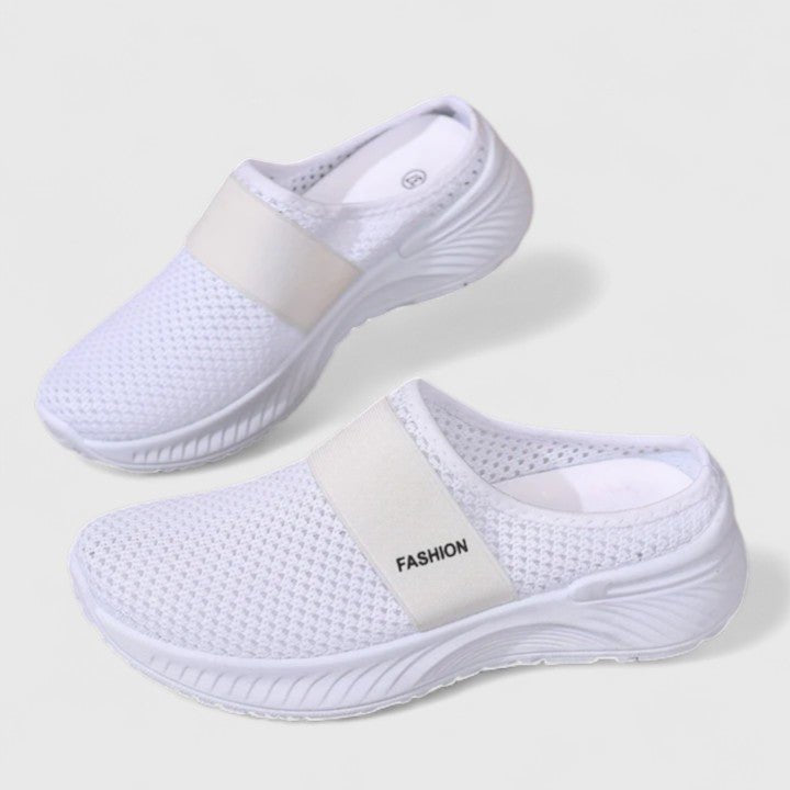 Women's Knit Slip-On Platform Trainers