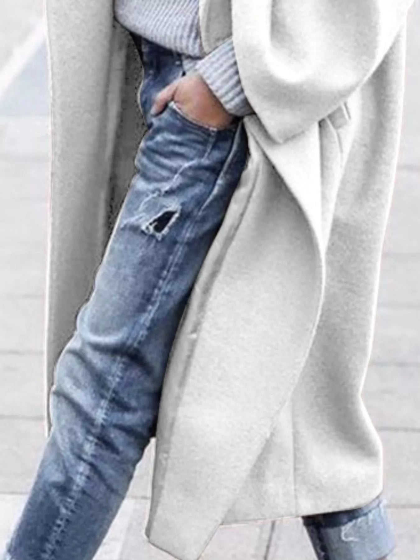 Women's Oversized Maxi Wool Coat