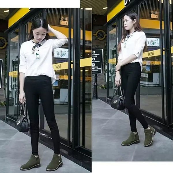Women's Suede Winter Ankle Boots