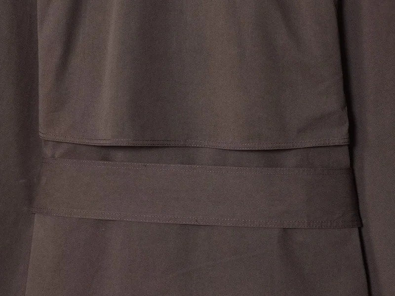 Women's Cotton Cropped Trench Jacket