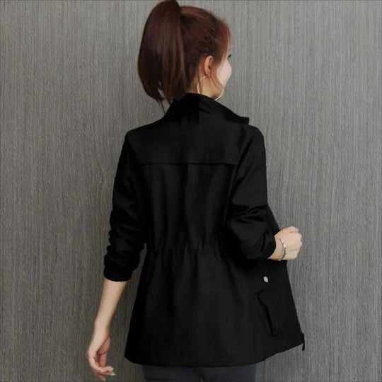 Women's Utility Anorak Jacket - Black