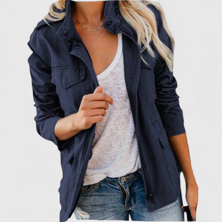 Women's Field Jacket - Navy Blue