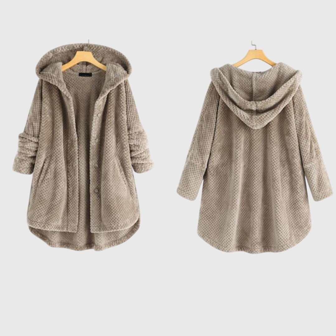 Women's Oversized Cardigan Longline Hooded Coat