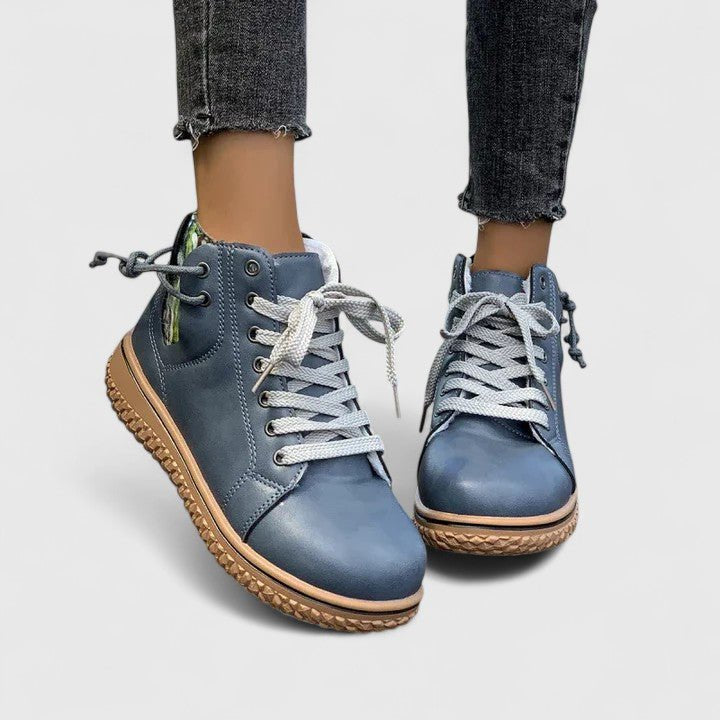 Women's Faux Leather Ankle Boots