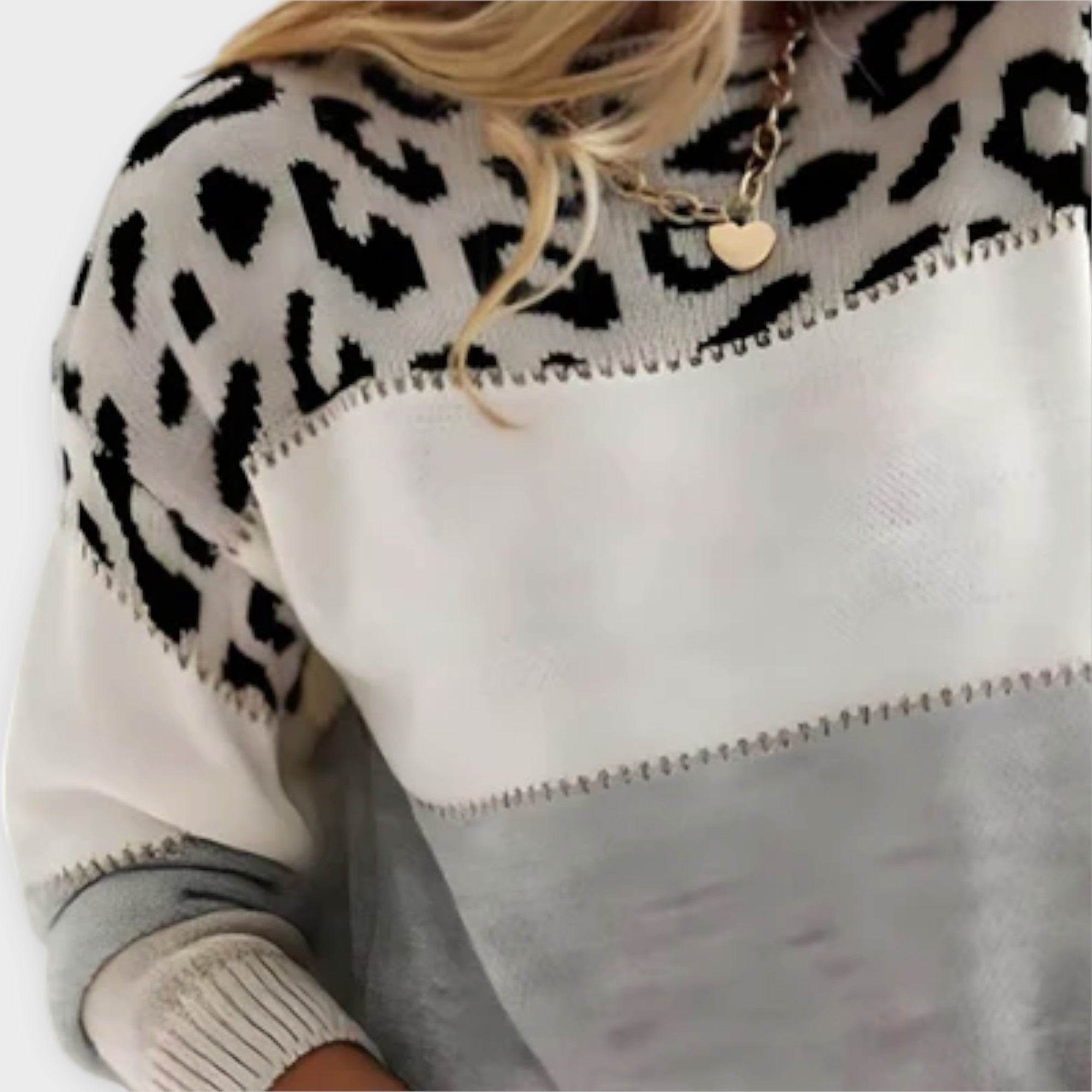 Women's Leopard Print Jumper