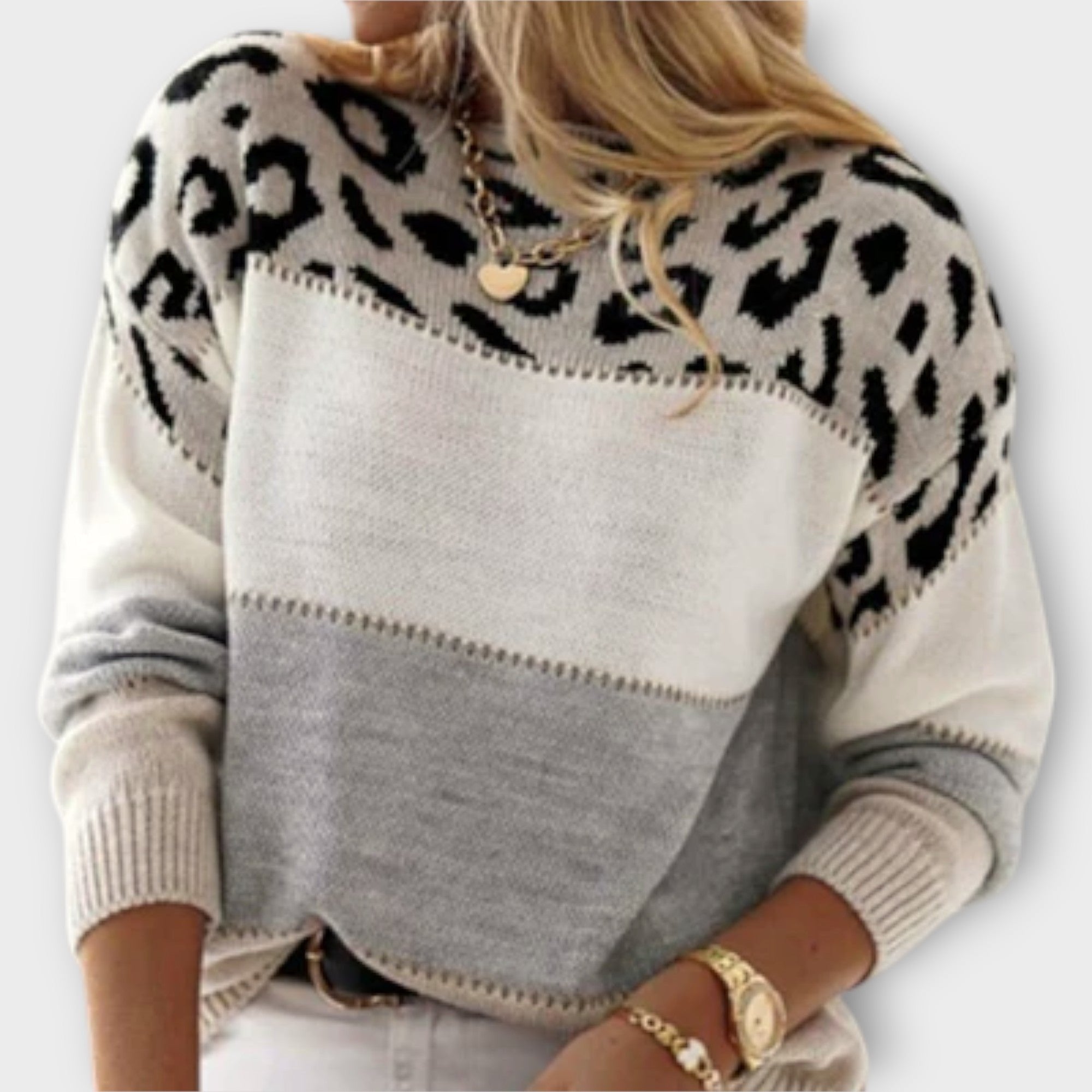 Women's Leopard Print Jumper