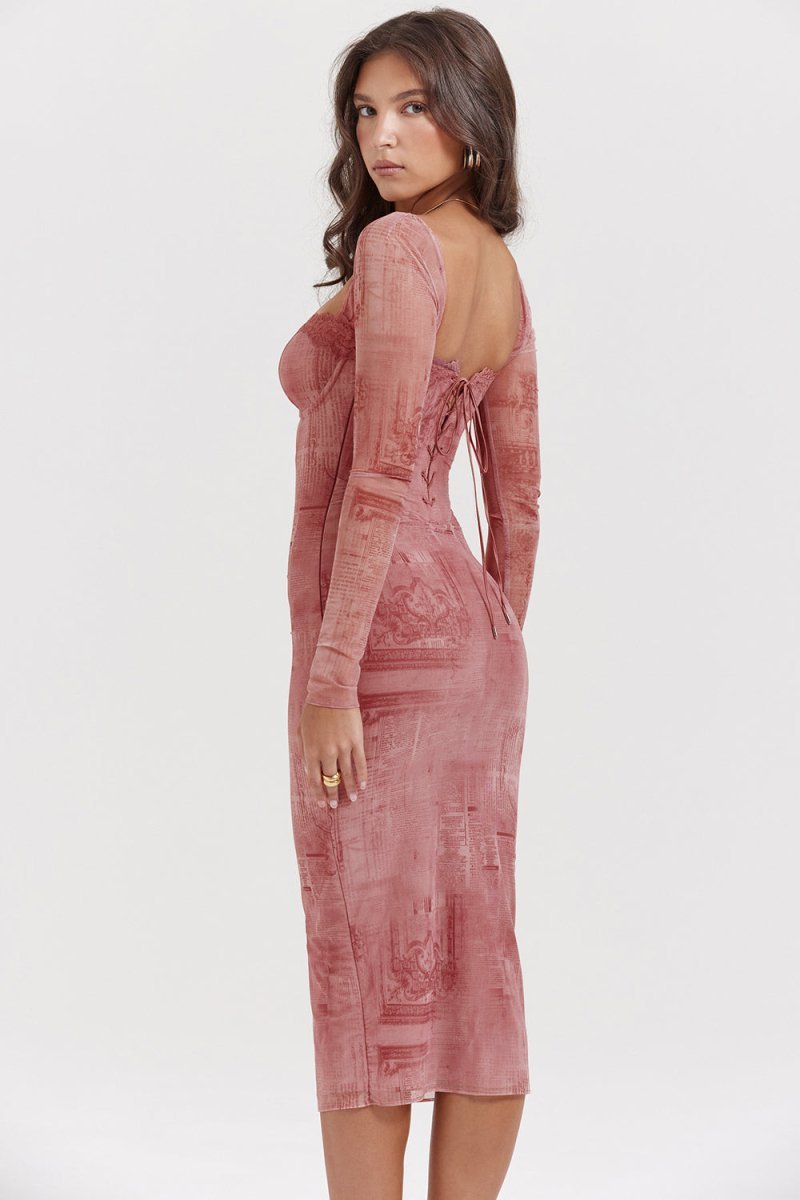 Women's Bodycon Midi Party Dress