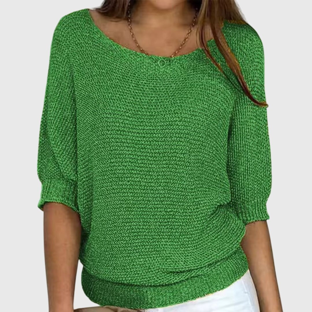 Women's Knit Jumper - Green