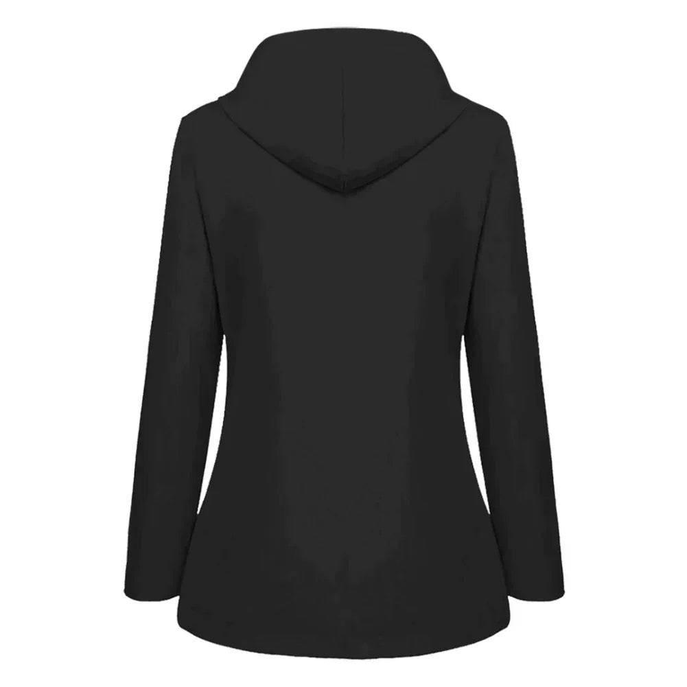 Women's Rain Waterproof Hooded Teddy Jacket