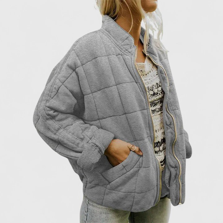 Women's Oversized Jacket - Gray
