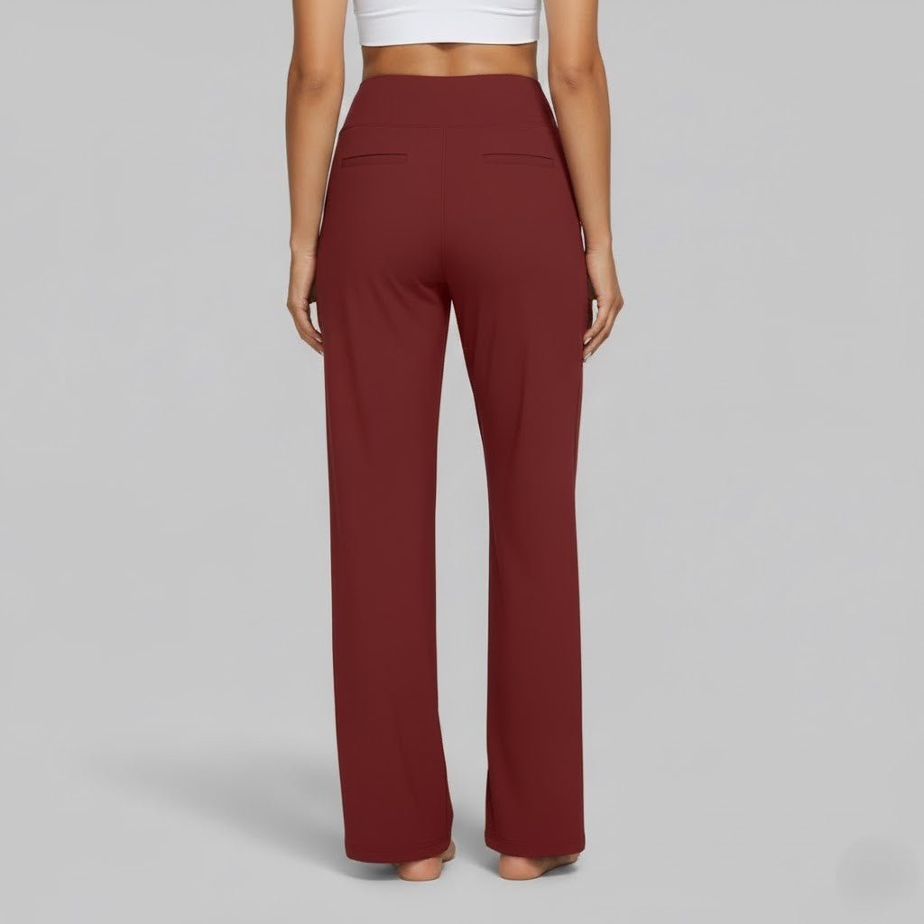 Women's High-Waisted Wide-Leg Trousers