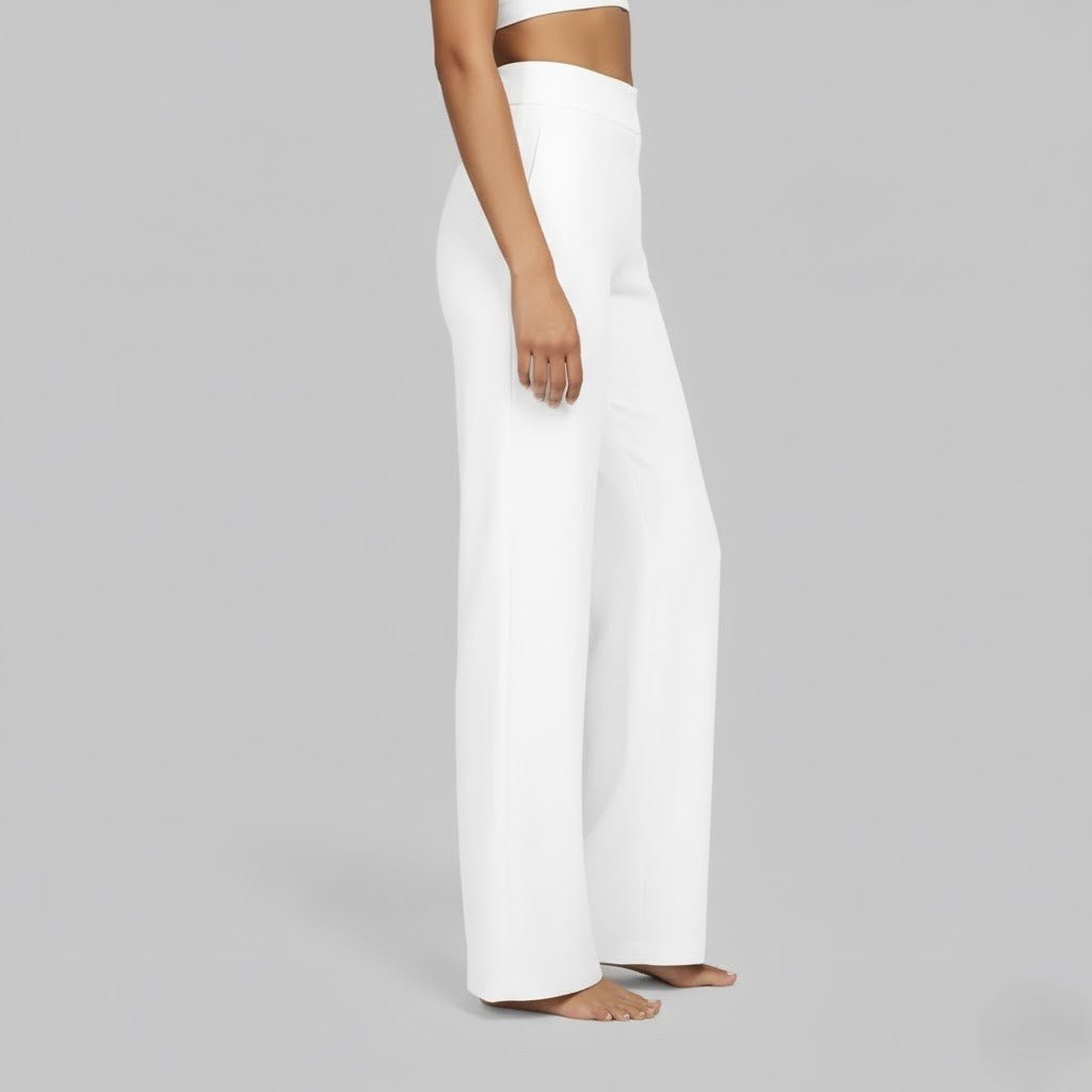 Women's High-Waisted Wide-Leg Trousers