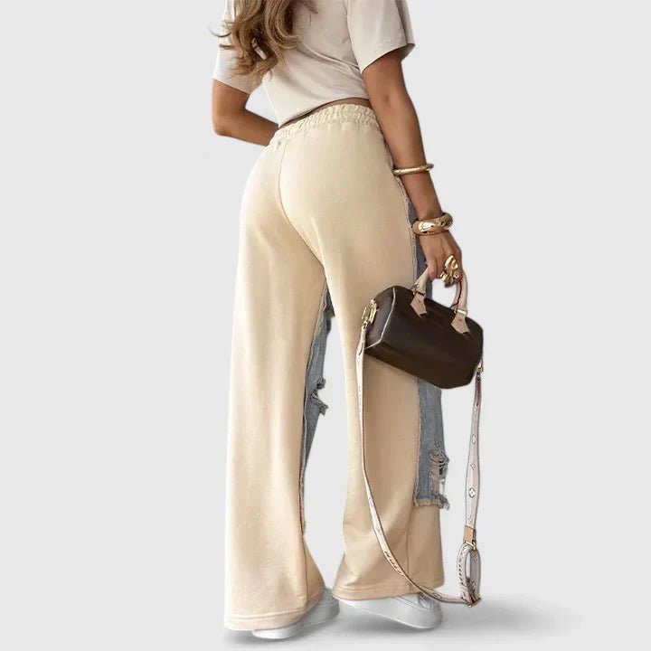 Women's Wide-Leg Denim Trousers