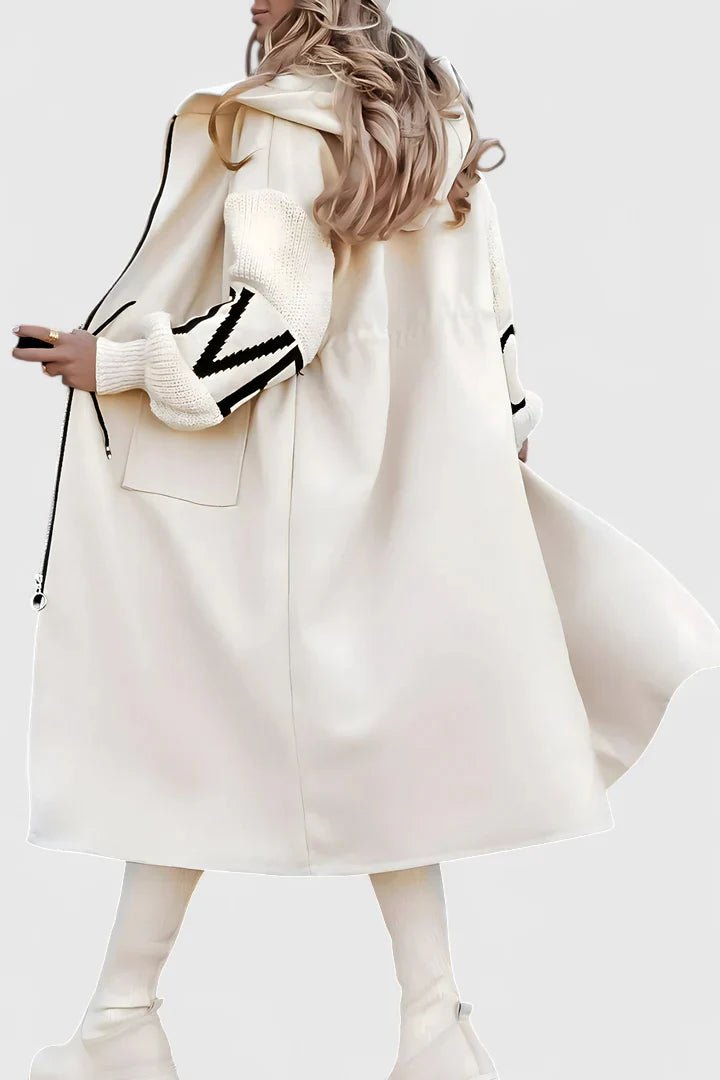 Women's Oversized Cardigan Longline Hooded Coat
