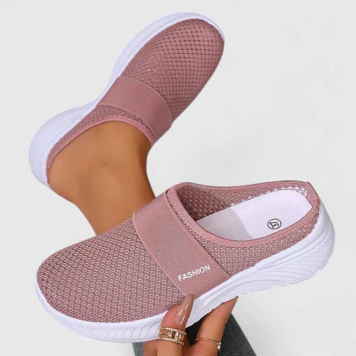 Women's Knit Slip-On Platform Trainers