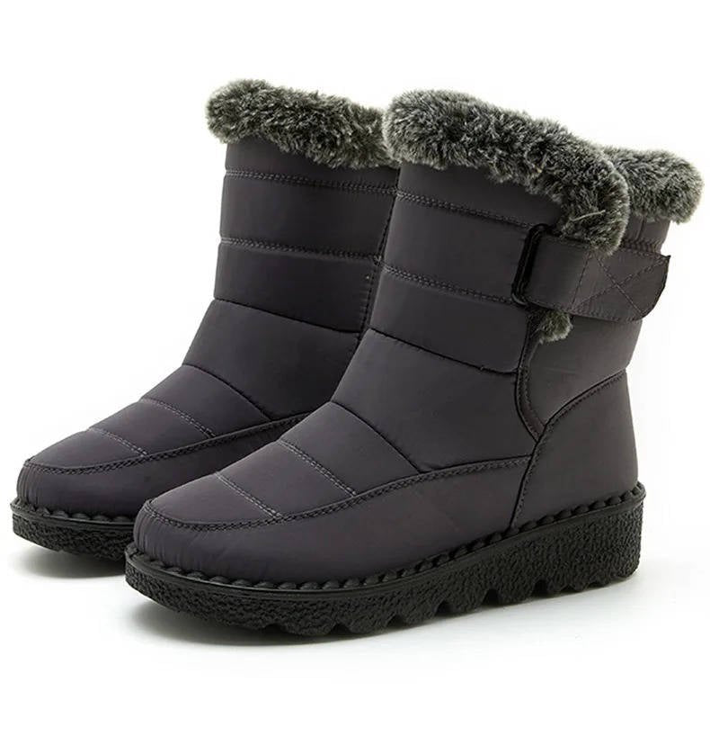 Women's Mid-Calf Waterproof Snow Boots