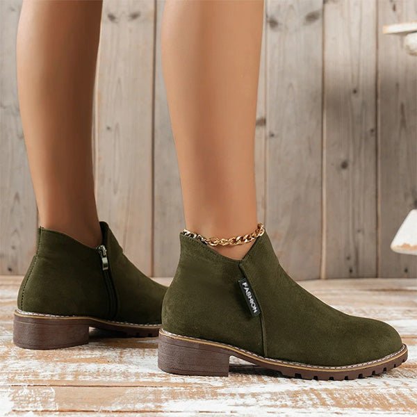 Women's Suede Winter Ankle Boots