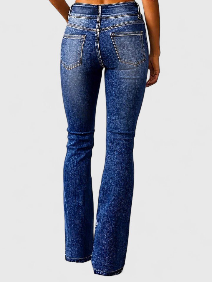 Women's High-Waisted Bootcut Jeans