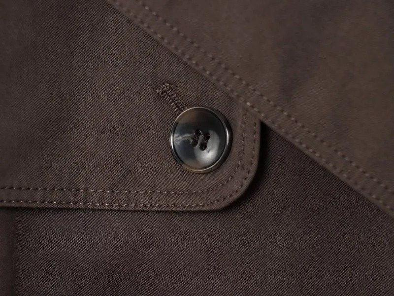 Women's Cotton Cropped Trench Jacket