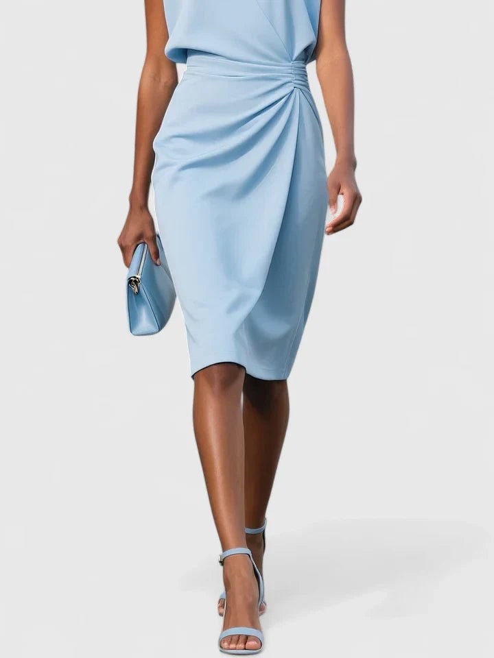 Women's Work Bodycon Midi Party Wrap Dress