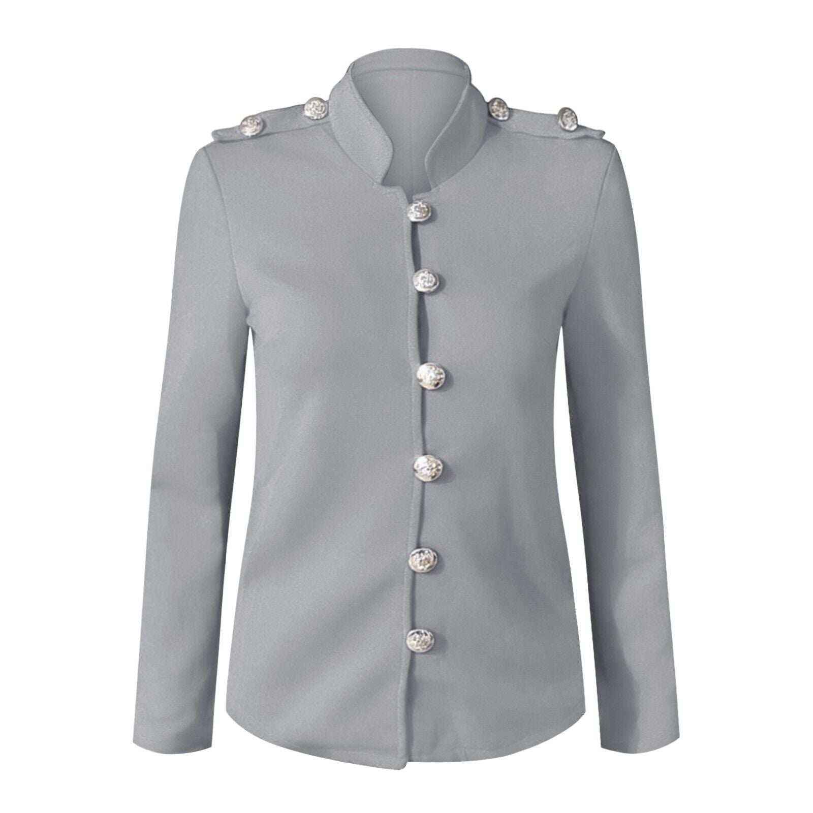 Women's Slim Military Blazer